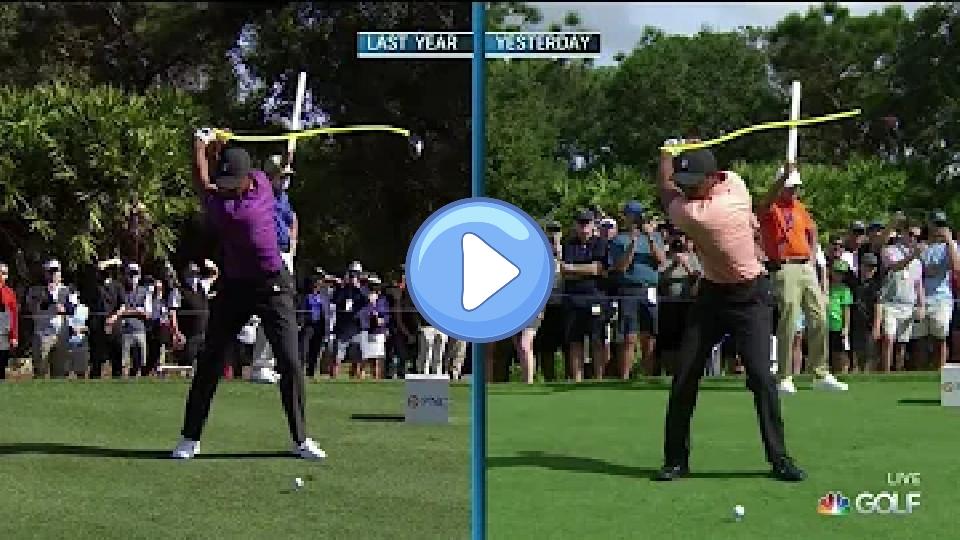 Video thumb: Tiger Woods' Golf Swing Before and After His Car Crash