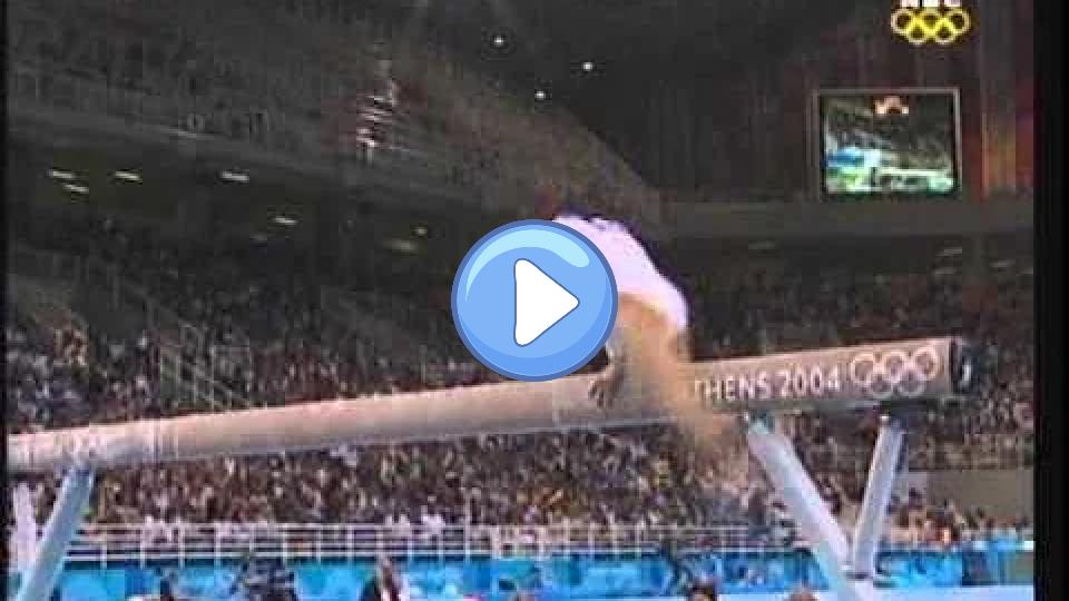 Video thumb: The USA Women's Gymnastics Team participated in the Team Final on the Balance Beam at the 2004 Athens Olympics.