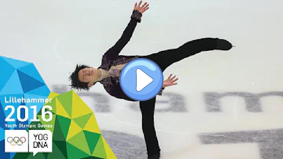 Video thumb: Figure Skating - Sota Yamamoto (JPN) Wins Men's Gold | Lillehammer 2016 Youth Olympic Games