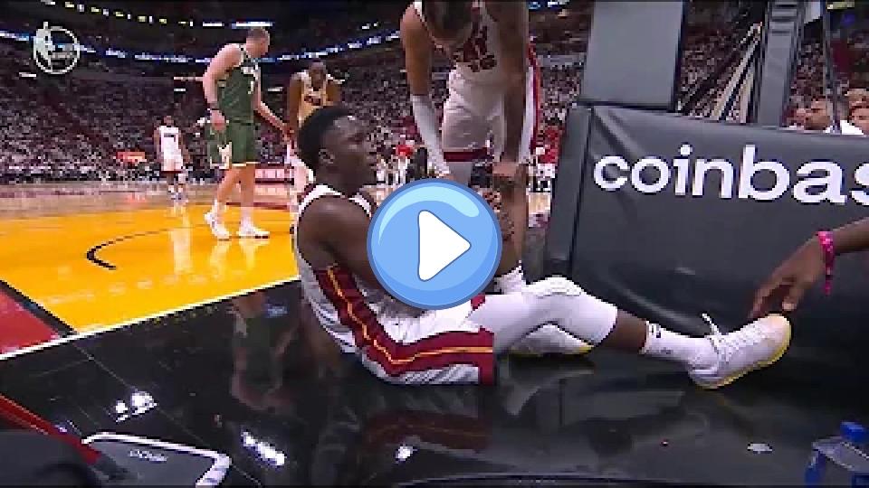 Video thumb: Victor Oladipo Injures Knee Against Bucks