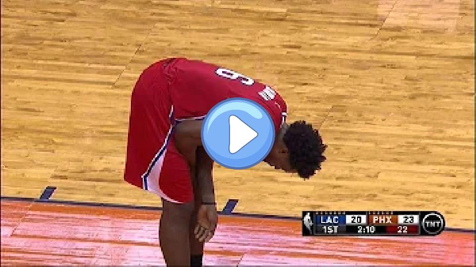 Video thumb: DeAndre Jordan's arm injury: Los Angeles Clippers vs. Phoenix Suns