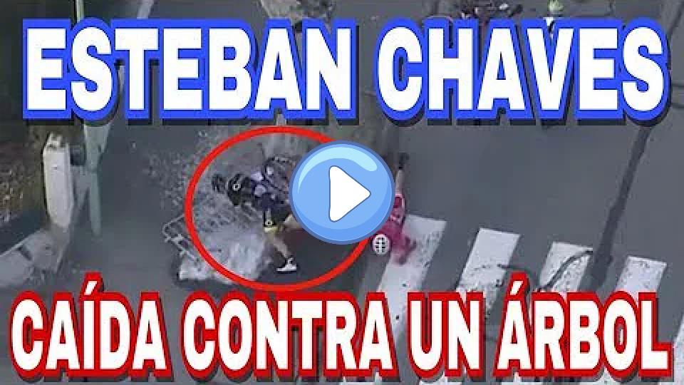 Play video: Esteban Chaves Falls Against a Tree in Paris-Nice Video thumb: Esteban Chaves Falls Against a Tree in Paris-Nice
