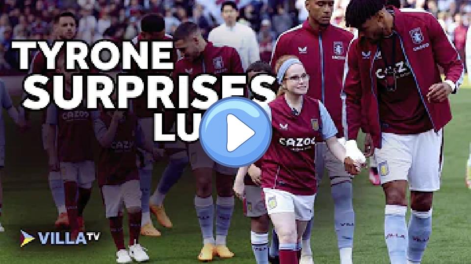 Video thumb: Tyrone Mings Surprise | Tyrone Mings surprises young fan Lucy!
