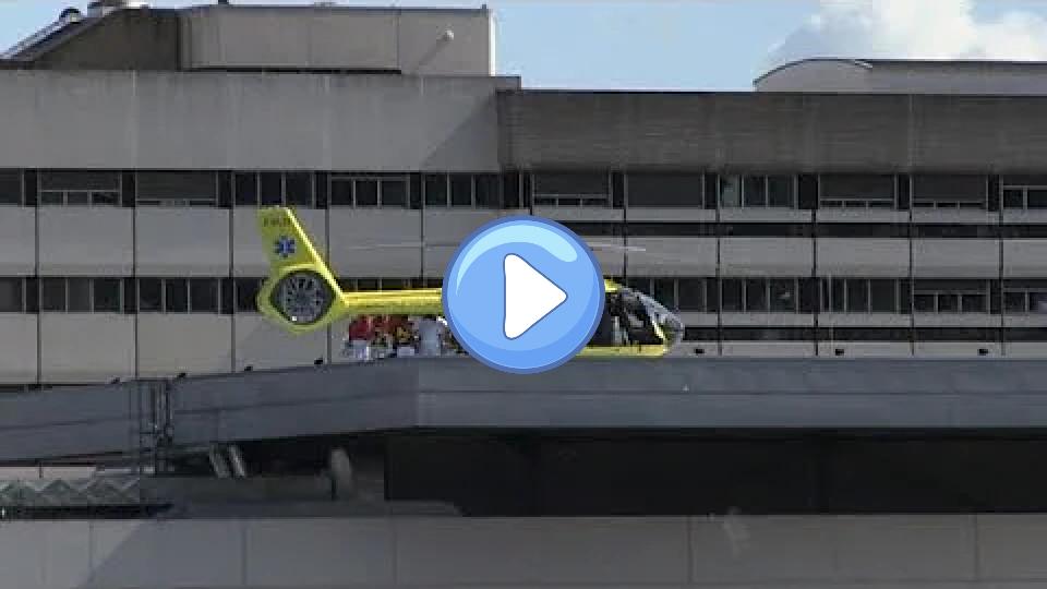 Video thumb: Seriously injured cyclist Chris Froome airlifted to hospital | AFP