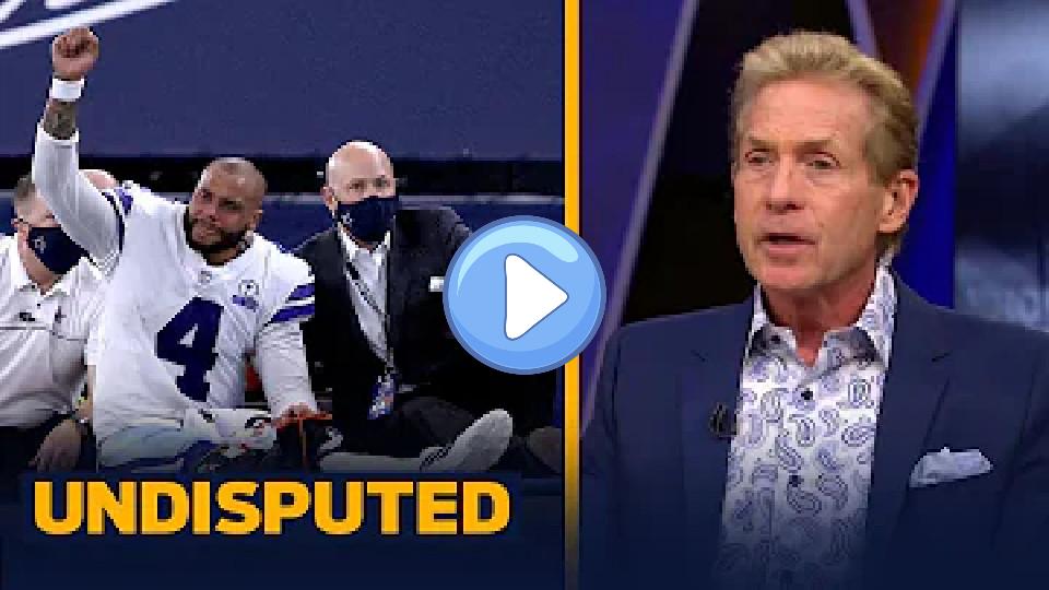 Video thumb: Skip & Shannon react to Dak Prescott's devastating injury against the Giants in Week 5 | NFL | UNDISPUTED