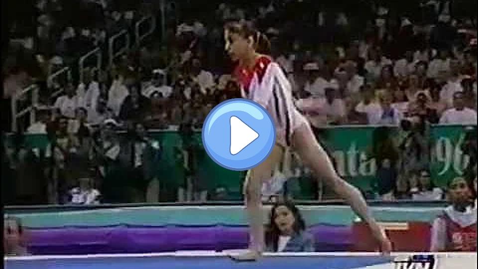 Video thumb: Gina Gogean - Floor (Atlanta 1996)