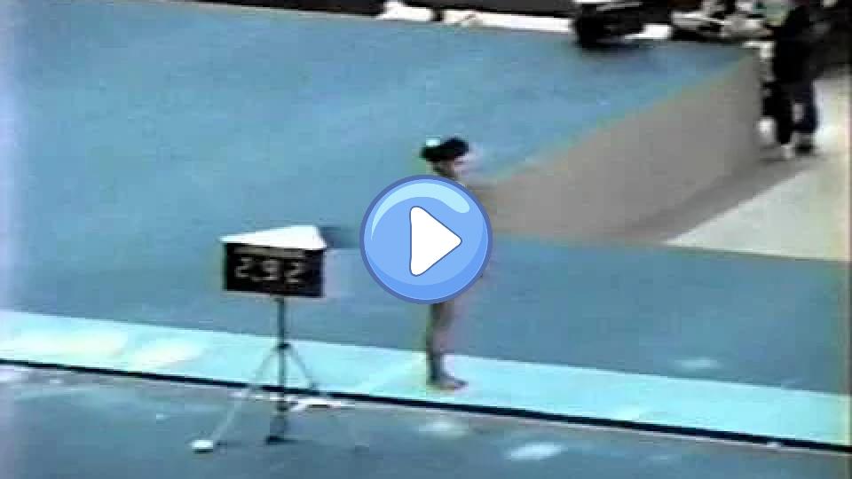 Video thumb: 2nd EF V ROM Christina Bontaș 1989 World Gymnastics Championships 9.950