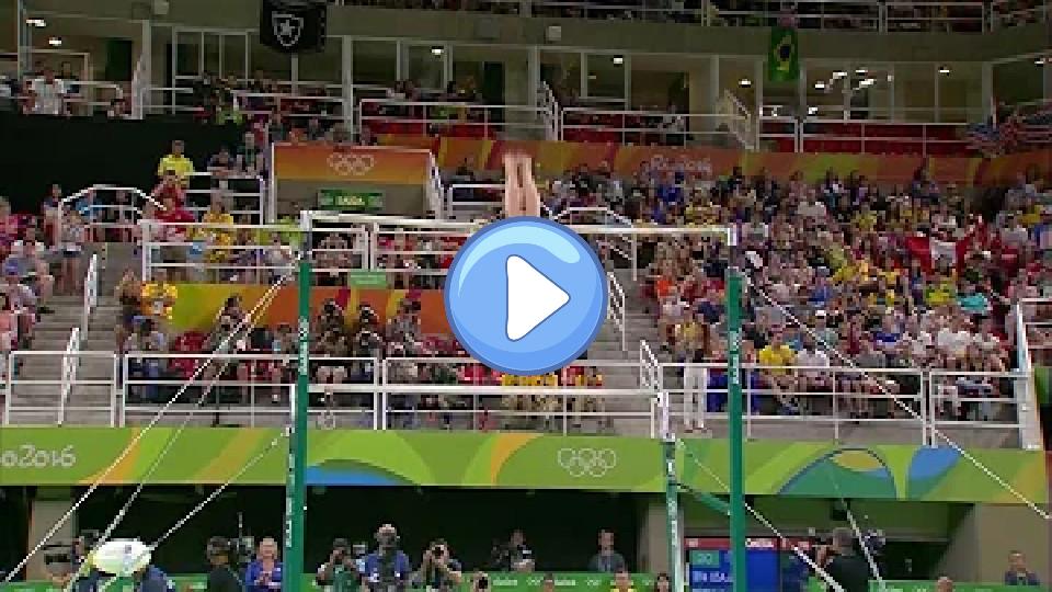 Video thumb: Madison Kocian 2016 Olympics Qualification Floor Uneven Bars