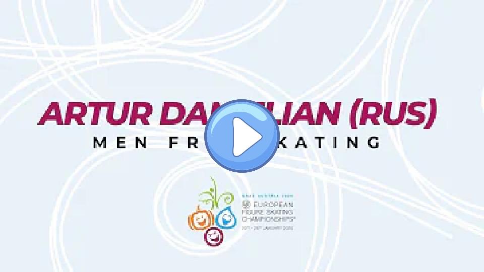 Play video: Artur Danielian (RUS) | Men's Free Skating | ISU European Figure Skating Championships | #EuroFigure Video thumb: Artur Danielian (RUS) | Men's Free Skating | ISU European Figure Skating Championships | #EuroFigure