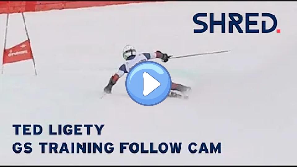 Video thumb: Ted Ligety GS Turns and Angles | Catch Me If You Can! | Training Follow Cam (2018)