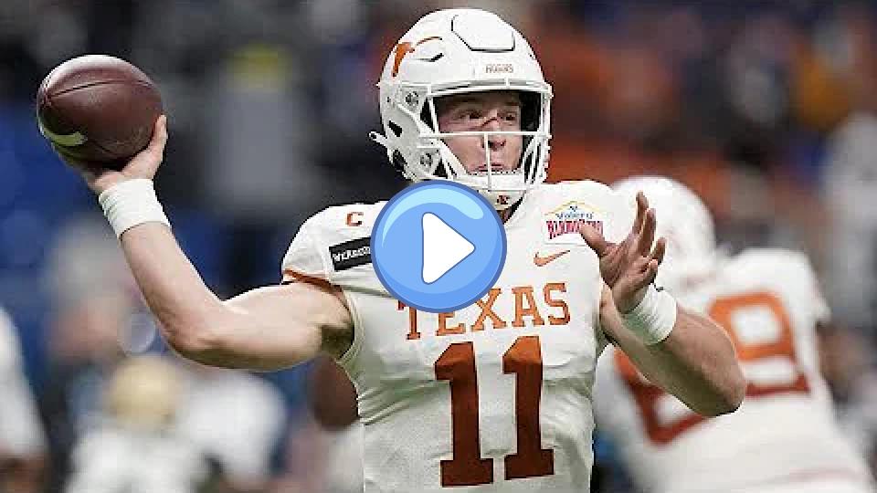 Video thumb: Texas QB Sam Ehlinger exits the Alamo Bowl due to a shoulder injury.