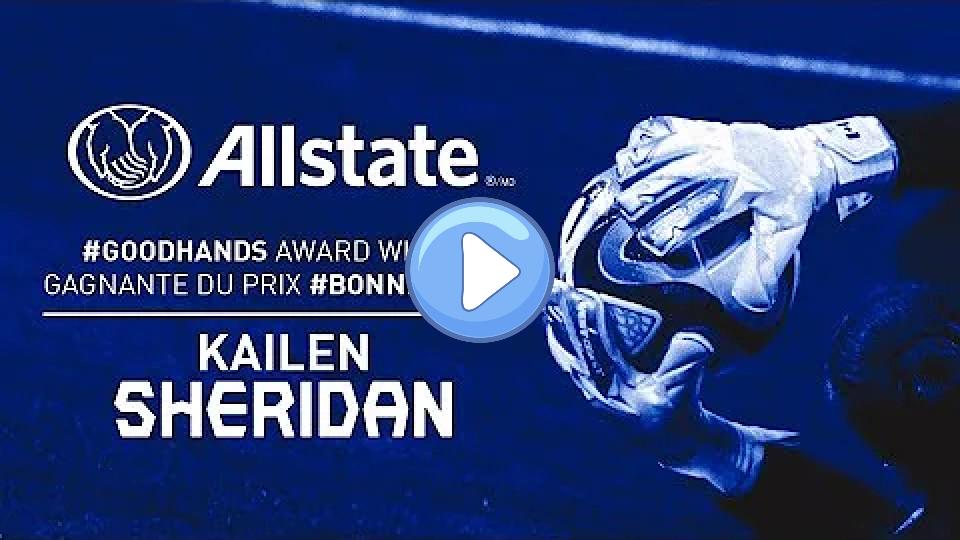 Video thumb: Kailen Sheridan - 2023 Allstate Good Hands Award Winner