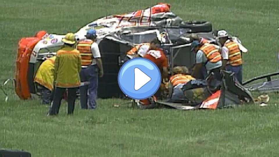 Play video: Darrell Waltrip's 1991 flip at Daytona (High Quality) Video thumb: Darrell Waltrip's 1991 flip at Daytona (High Quality)