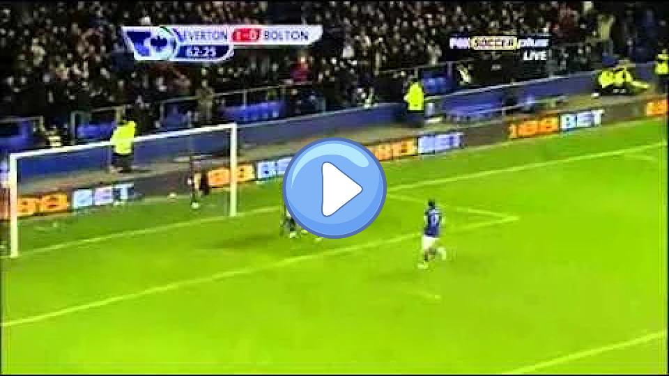 Play video: Howard's amazing goal against Bolton Video thumb: Howard's amazing goal against Bolton