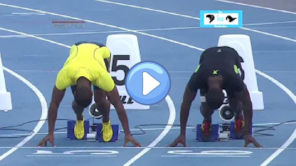 Video thumb: Tyson Gay vs Justin Gatlin Men's 100m Semifinal