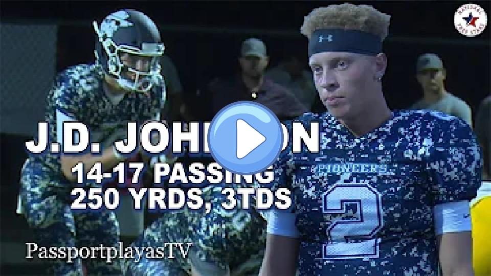 Video thumb: J.D. Johnson STEALS THE SHOW after Spencer Rattler's ankle INJURY!!!