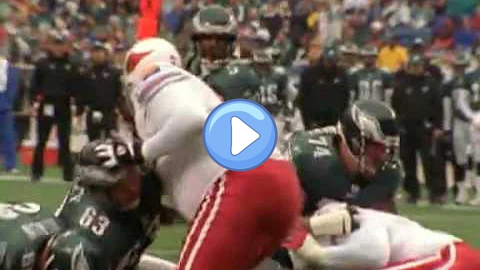 Video thumb: McNabb plays with a broken ankle.