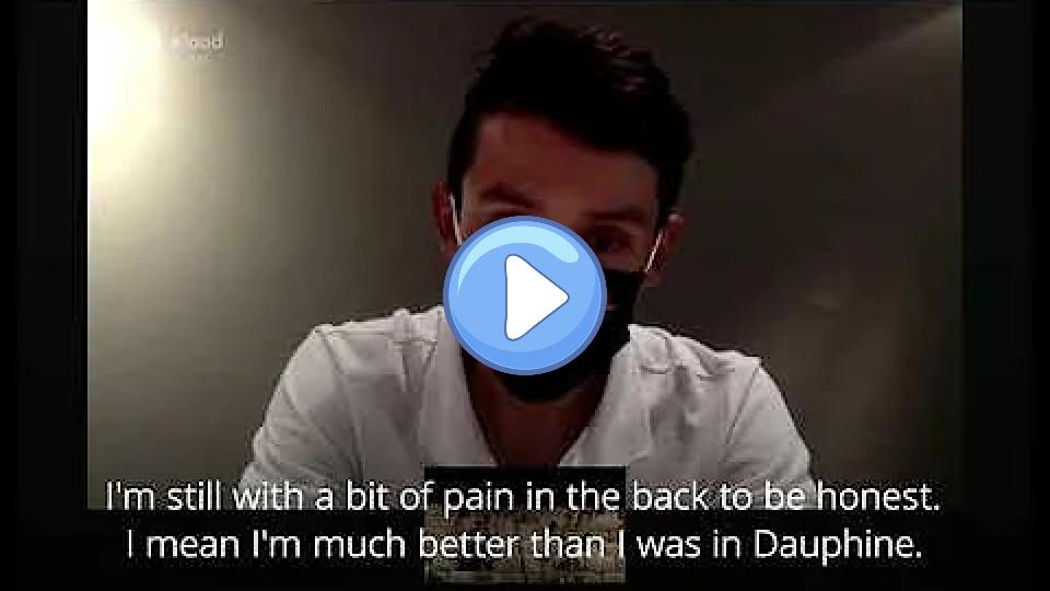 Video thumb: Back Injury Woes For Bernal On Eve Of Tour de France