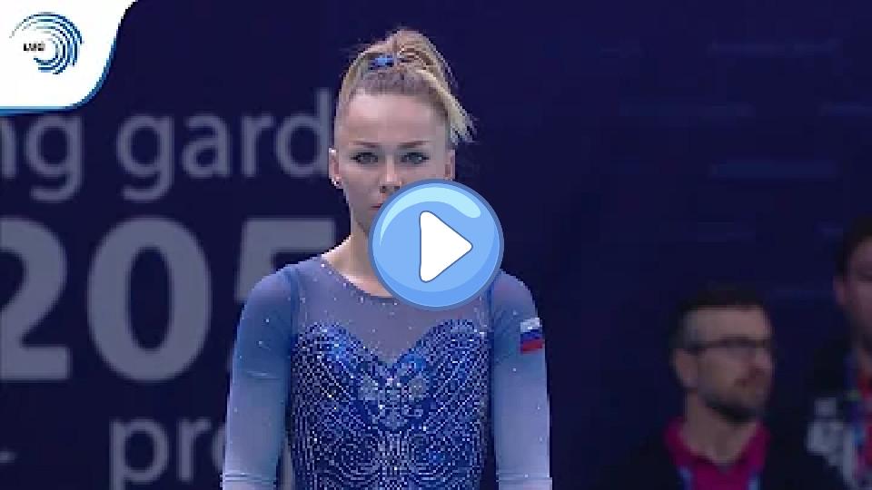 Video thumb: Maria Paseka (RUS) - 2019 European Champion in Artistic Gymnastics, Vault