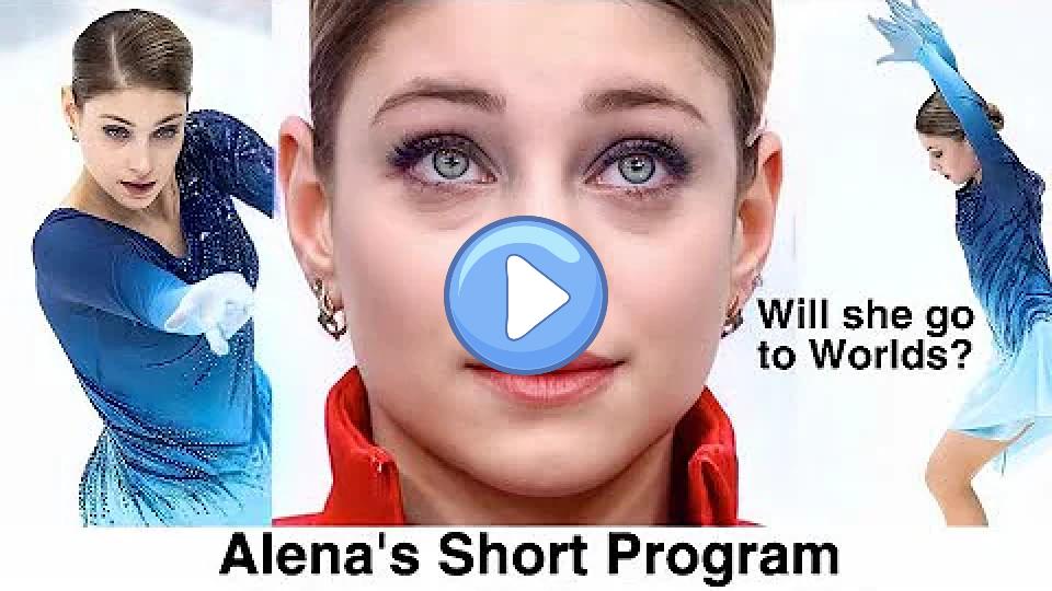 Video thumb: Alena Kostornaia in tears after the short program - Russian Cup Final 2021