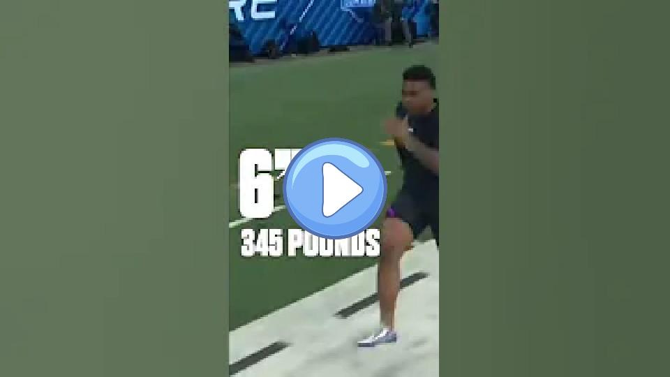 Video thumb: The Worst Combine in NFL History! | #shorts