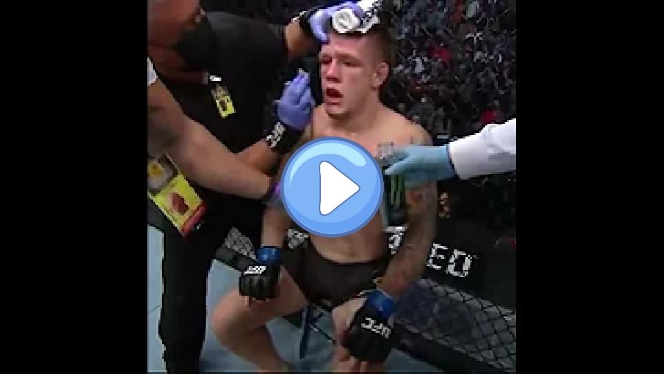 Video thumb: The infamous nerve-killer leg kick. Anthony Smith defeats Jimmy Crute via doctor's stoppage.