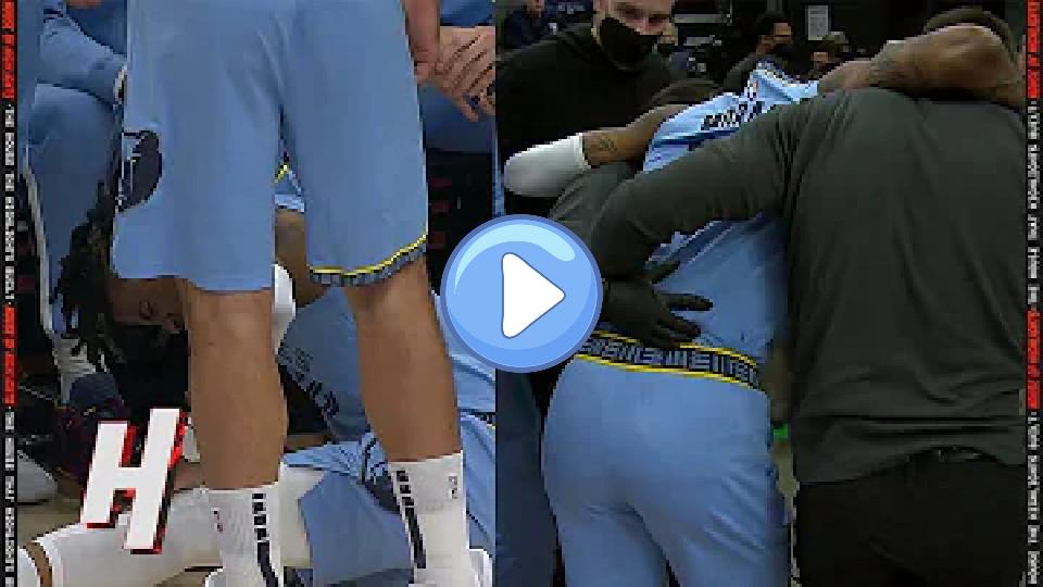 Video thumb: Ja Morant in Serious Pain After Leg Injury, Exits the Game 😟