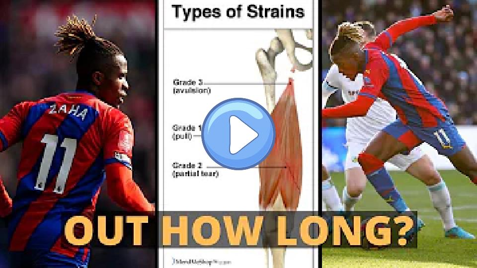 Video thumb: Expert Explains Wilfried Zaha's Injury (Hamstring) & Timeline Scenarios