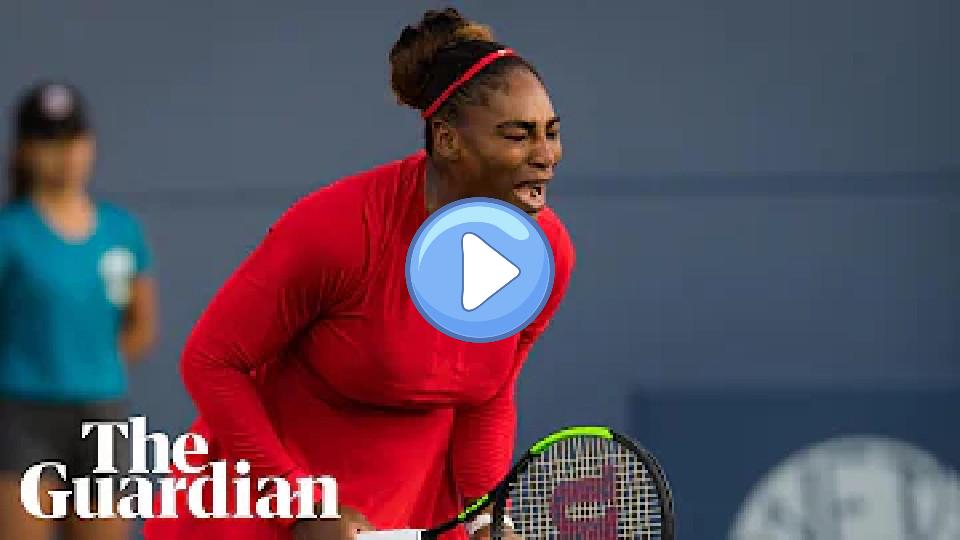 Video thumb: Serena Williams suffers the worst defeat of her career at the hands of Johanna Konta