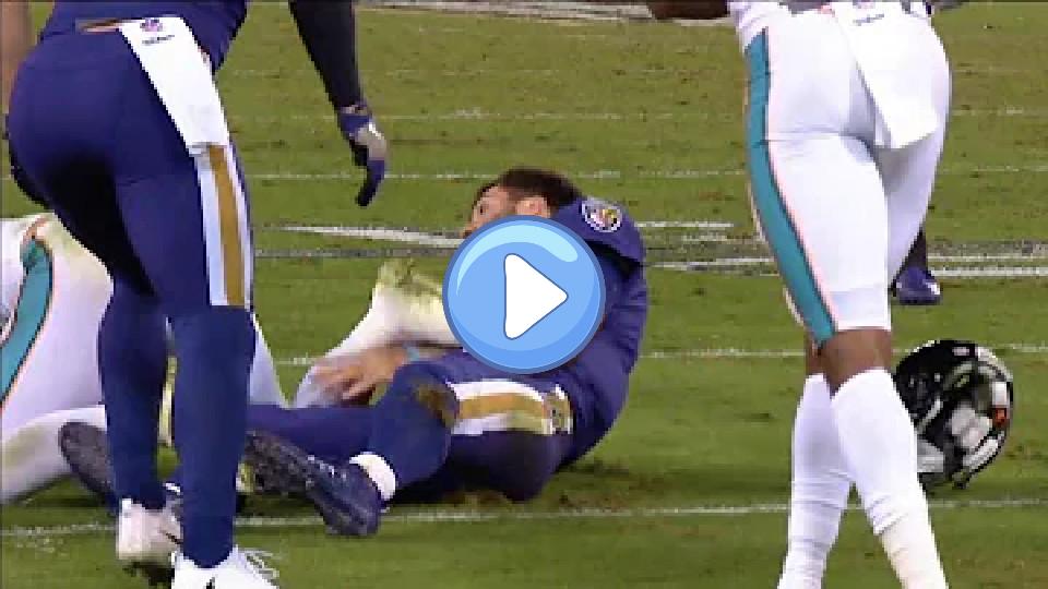 Video thumb: Kiko Alonso Hit on Joe Flacco | Dolphins vs. Ravens | NFL