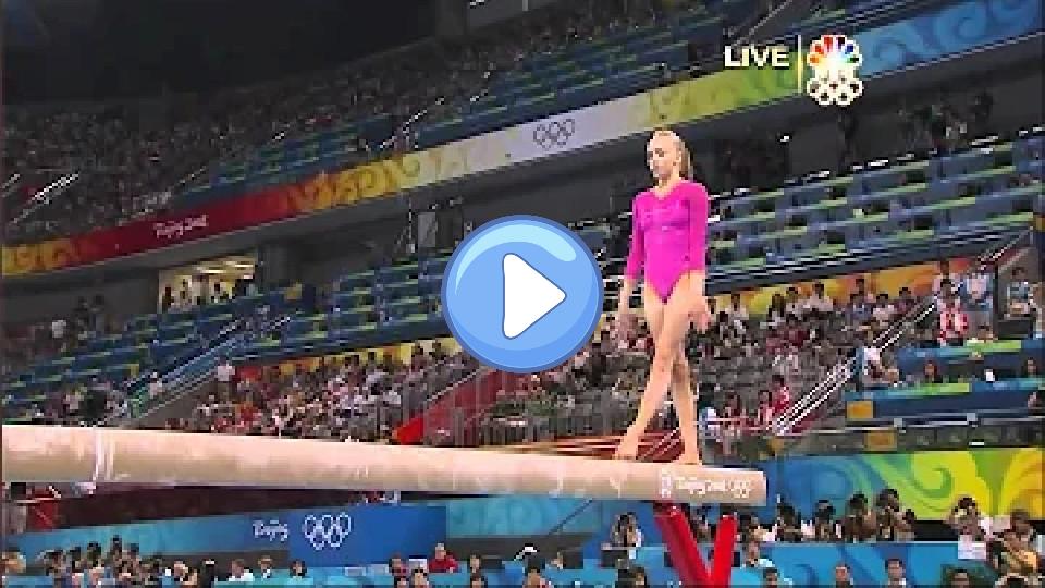 Play video: Nastia Liukin - Balance Beam - 2008 Olympics All-Around Video thumb: Nastia Liukin - Balance Beam - 2008 Olympics All-Around