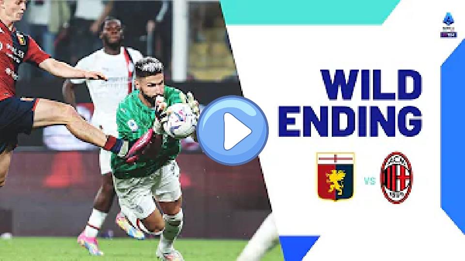 Video thumb: Giroud dons the gloves and saves Milan! | Dramatic Finish | Genoa vs. Milan | Serie A 2023/24
