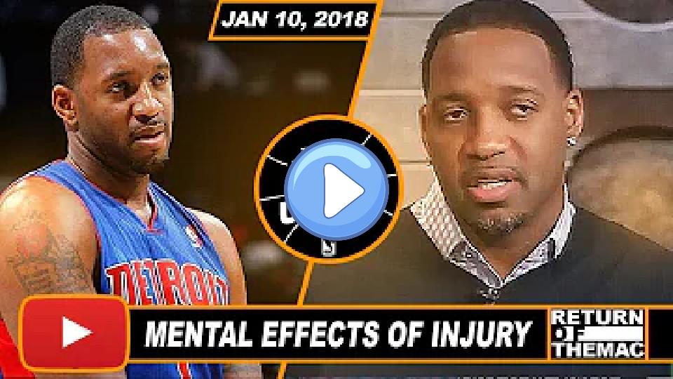 Video thumb: Tracy McGrady Talks About How Injuries Can Affect Star Players' Confidence | The Jump | Jan 10, 2018