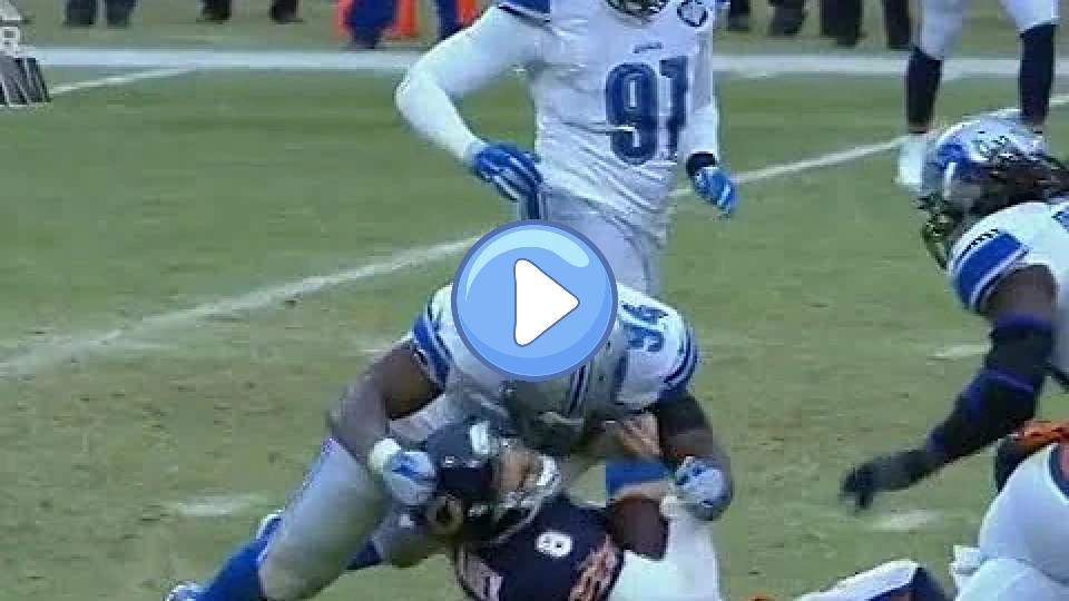 Play video: Bears' Jimmy Clausen Takes Helmet-to-Helmet Hit, Retaliates Video thumb: Bears' Jimmy Clausen Takes Helmet-to-Helmet Hit, Retaliates