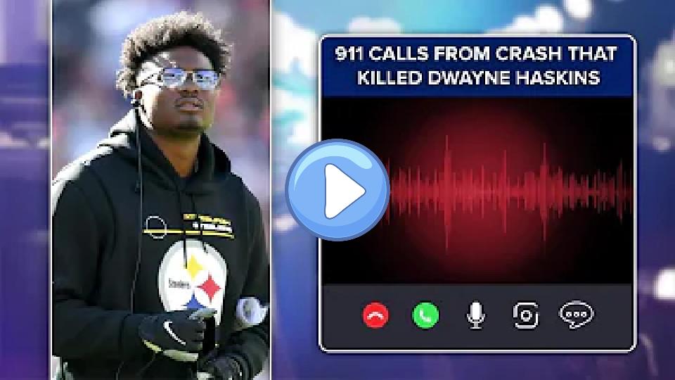 Video thumb: Police release 911 audio from the crash that killed Dwayne Haskins