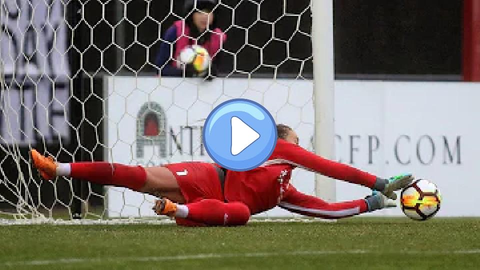 Video thumb: Kailen Sheridan Double Save | NJ vs SEA