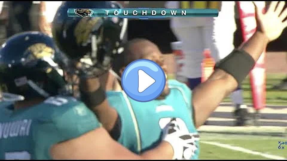 Video thumb: Mike Thomas catches the deflected Hail Mary thrown by David Garrard (2010, Week 10).