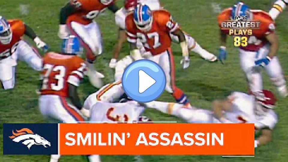 Video thumb: Steve Atwater stops Christian Okoye in his tracks | #NFL100 Greatest Plays