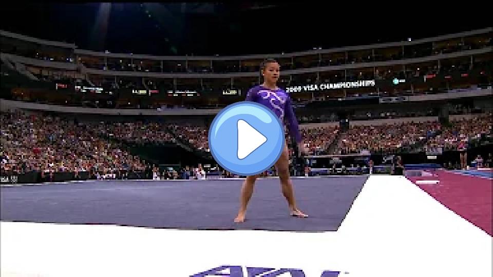Play video: Ivana Hong - Floor Exercise - 2009 Visa Championships - Women's Day 2 Video thumb: Ivana Hong - Floor Exercise - 2009 Visa Championships - Women's Day 2