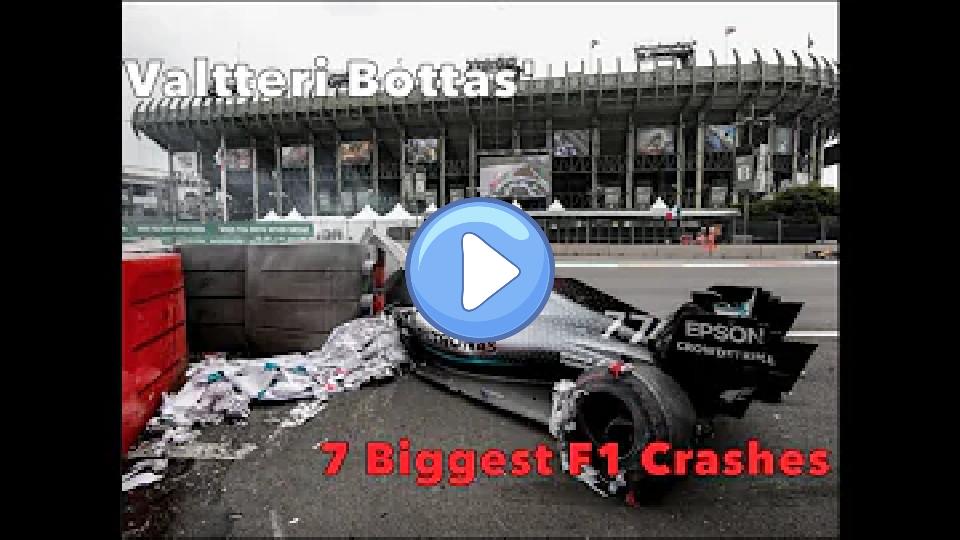 Video thumb: Valtteri Bottas' 7 Biggest F1 Crashes