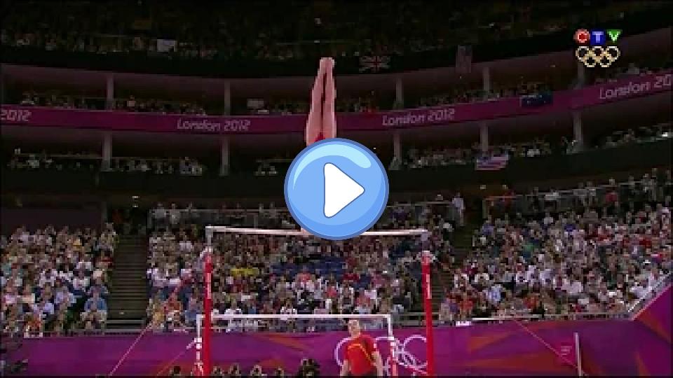 Video thumb: Sandra Izbasa 2012 Olympics All-Around Uneven Bars