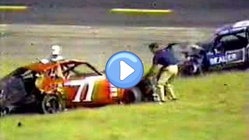 Video thumb: Gene Glover and Dale Jarrett's Hard Crash at Charlotte