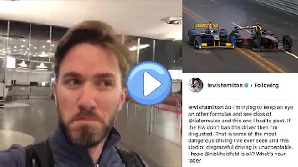 Video thumb: Lewis Hamilton: A Message from Nick Heidfeld!