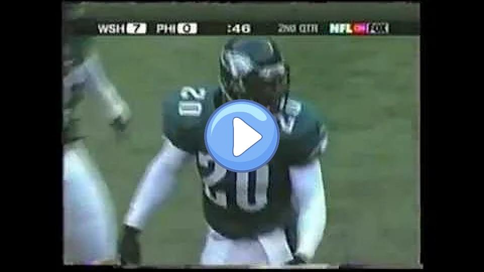 Video thumb: Brian Dawkins hit Tony Banks.