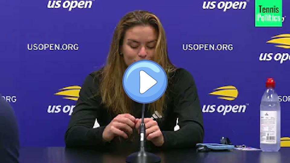 Video thumb: Maria Sakkari Breaks Down Crying & Smells Something Unusual at US Open 2023