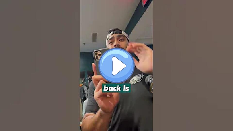 Video thumb: Gardner Minshew is hilarious 🤣 #shorts #Eagles