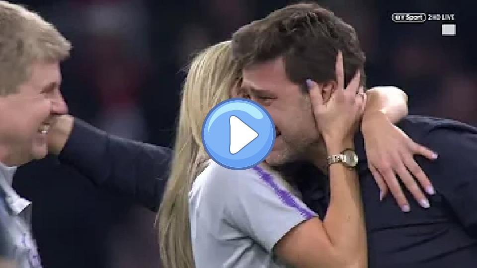 Play video: Pochettino in tears! Incredible scenes as Spurs reach the Champions League final! Video thumb: Pochettino in tears! Incredible scenes as Spurs reach the Champions League final!