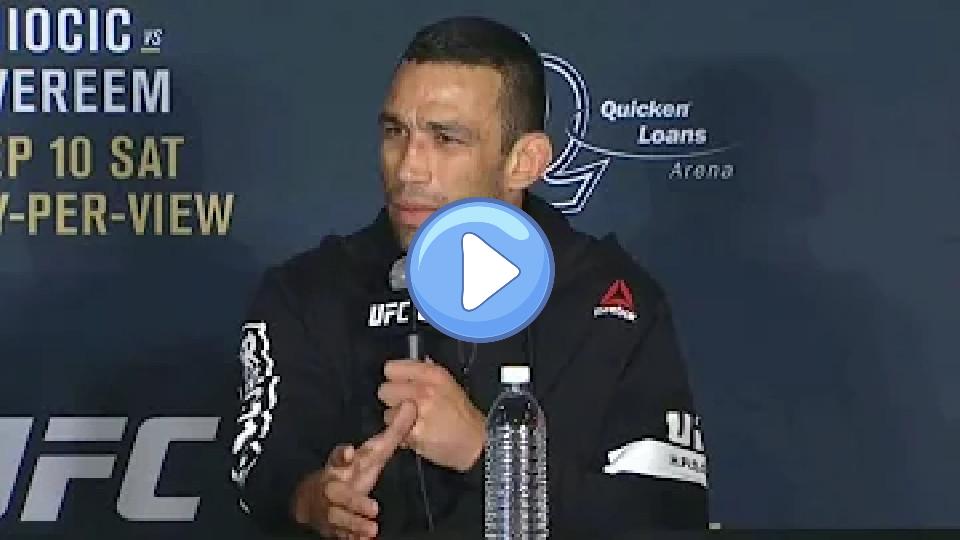 Video thumb: Fabricio Werdum on Why He Front Kicked Edmond Tarverdyan After the Fight Against Browne (UFC 203)