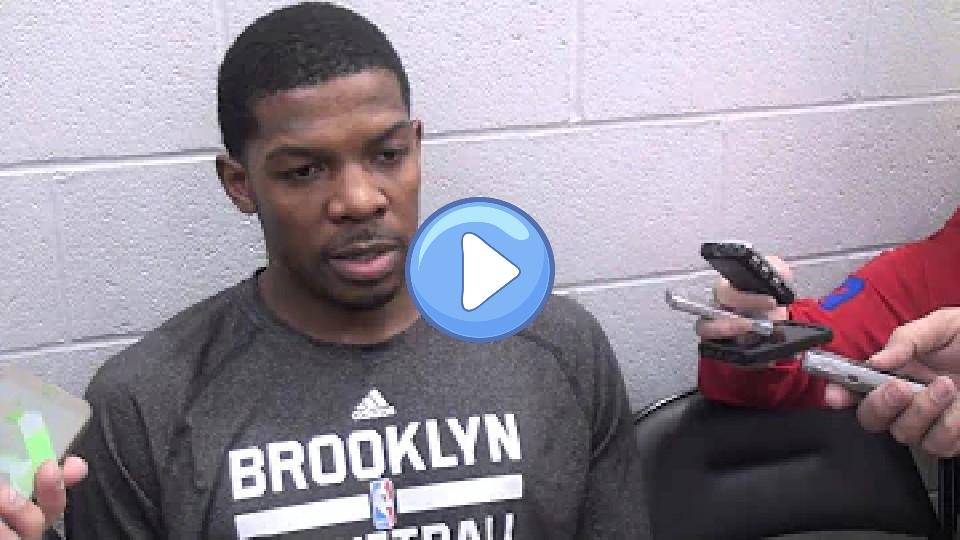 Video thumb: Brooklyn Nets' Joe Johnson Reacts to Chicago Bulls' Derrick Rose Injury