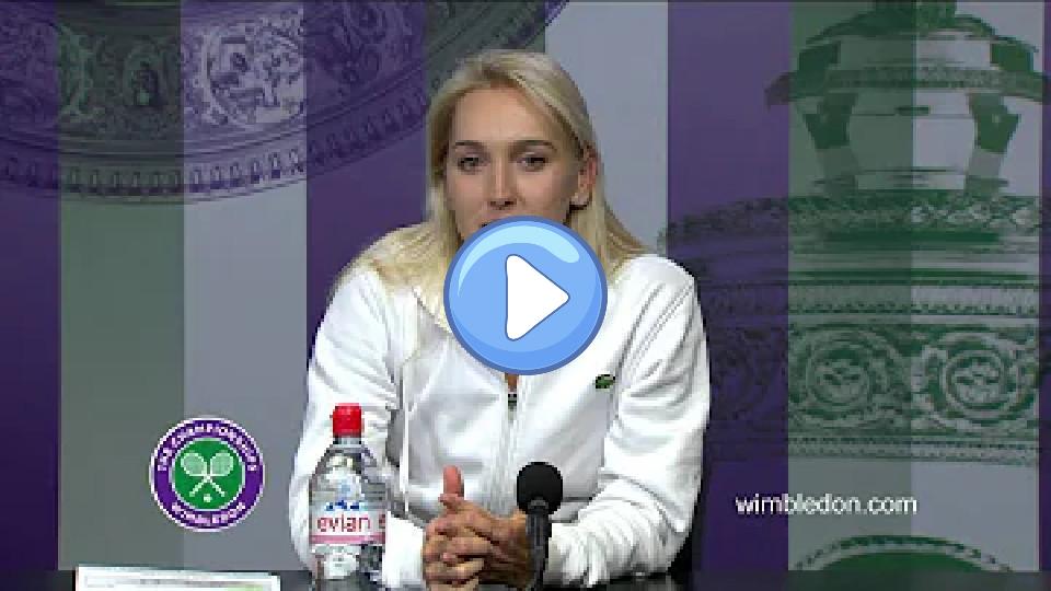 Play video: Elena Vesnina's Quarter-Final Press Conference Video thumb: Elena Vesnina's Quarter-Final Press Conference